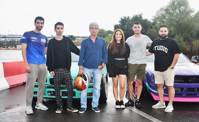 Bülent Kaya oğullarına destek için pistlere geri döndü